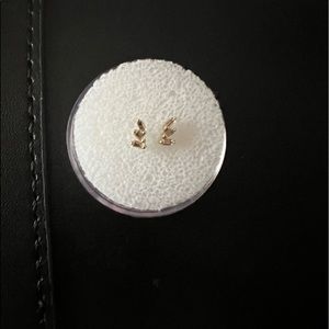 Staxx white topaz threadless ends